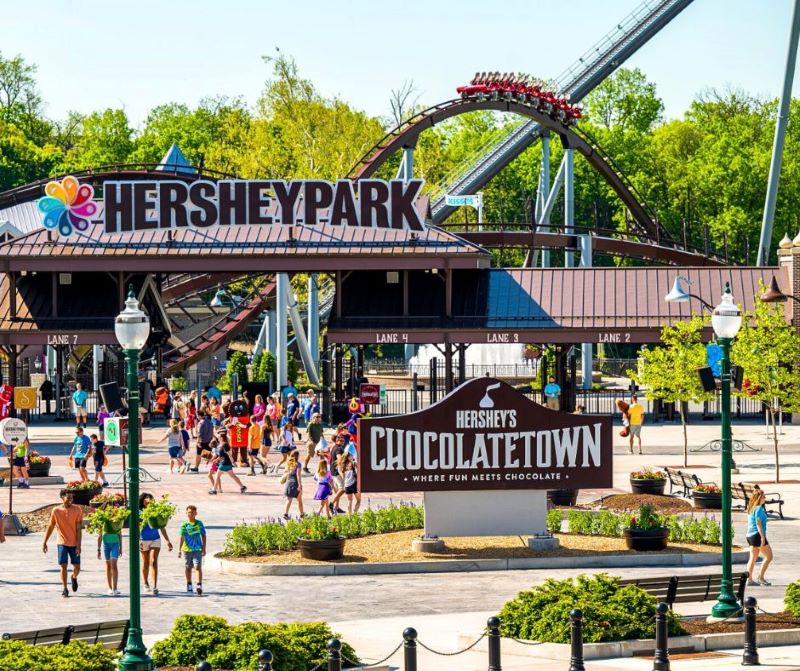 Hershey Park in Dauphin County, PA